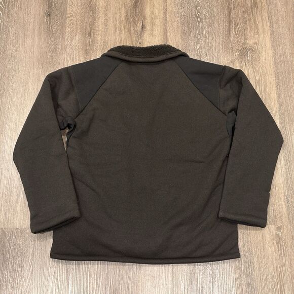 Vintage US Military Cold Weather Jacket Size Large Brown Bear Fleece Lined 90s - Picture 8 of 8